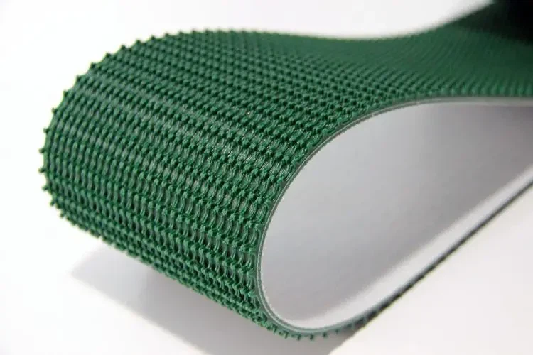 Zelena PVC transportna traka